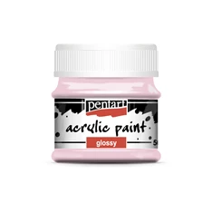 Pentart fényes 50 ml rózsaszín akrilfesték