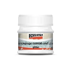 Pentart glitteres 50 ml dekupázs ragasztólakk