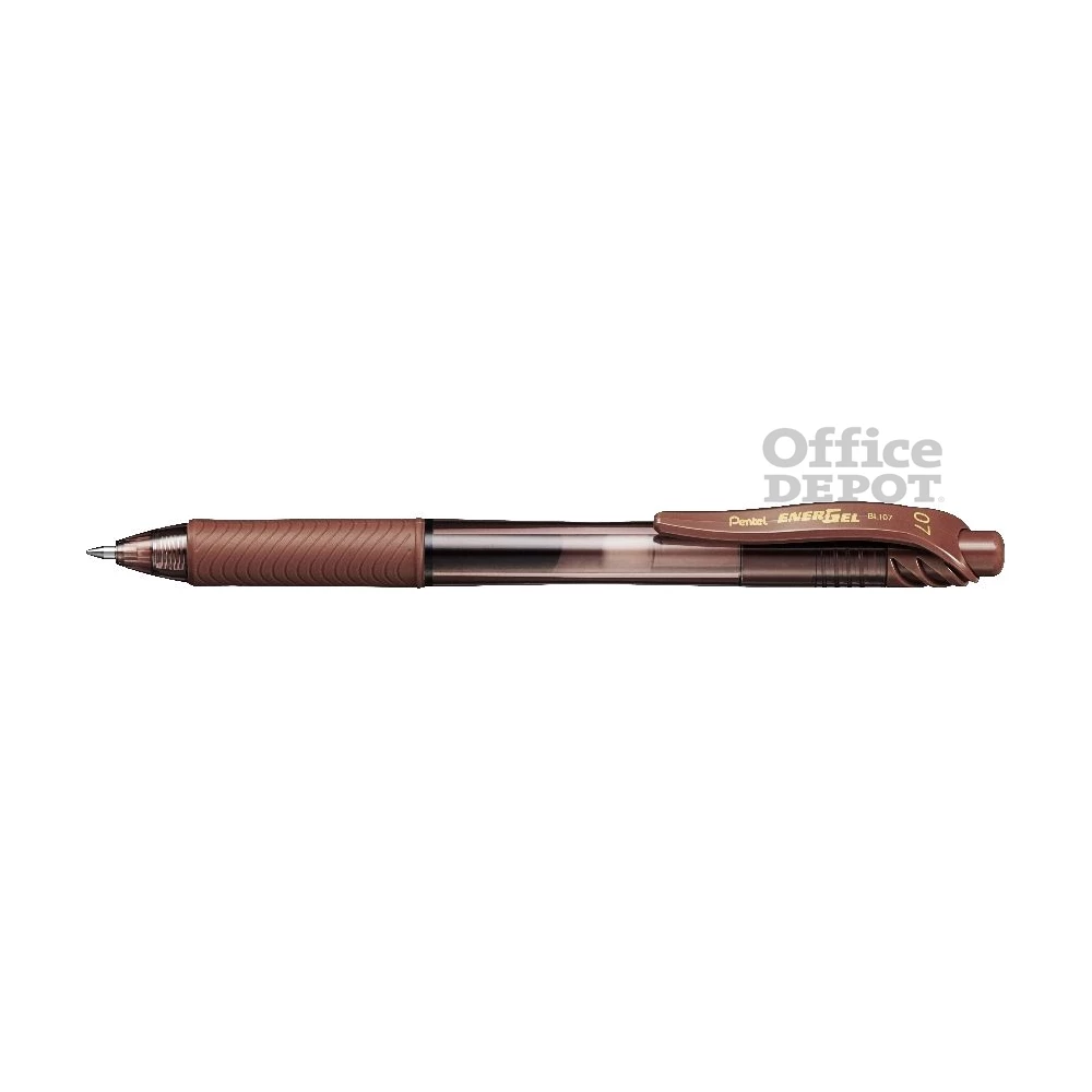 Pentel EnerGelX BL107-EX 0,7mm barna zselés rollertoll