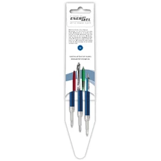 Pentel EnerGel 3 db/csomag 0.35mm zselés kék rollerirón betét Pentel EnerGel 3 db/csomag 0.35mm zselés kék rollerirón betét