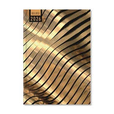 Period Deluxe Elegant 2026 A5 napi beosztású határidőnapló