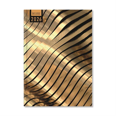 Period Deluxe Elegant 2026 A5 napi beosztású határidőnapló