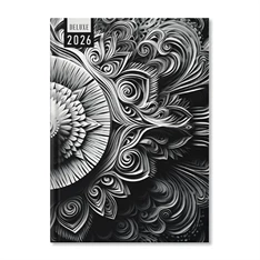 Period Deluxe Rosetta 2026 A5 napi beosztású határidőnapló