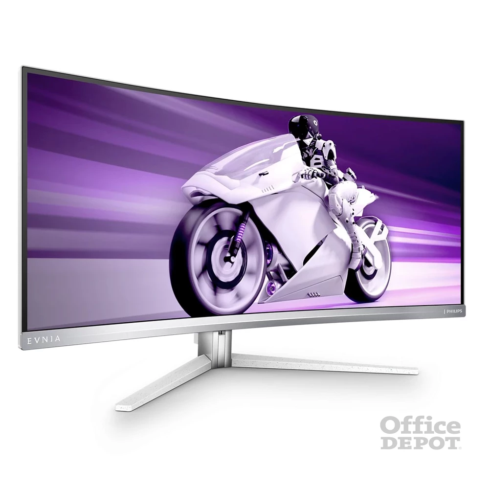 Philips 34" 34M2C8600/00 UWQHD QD-OLED HDMI/DP/USB ívelt gamer monitor