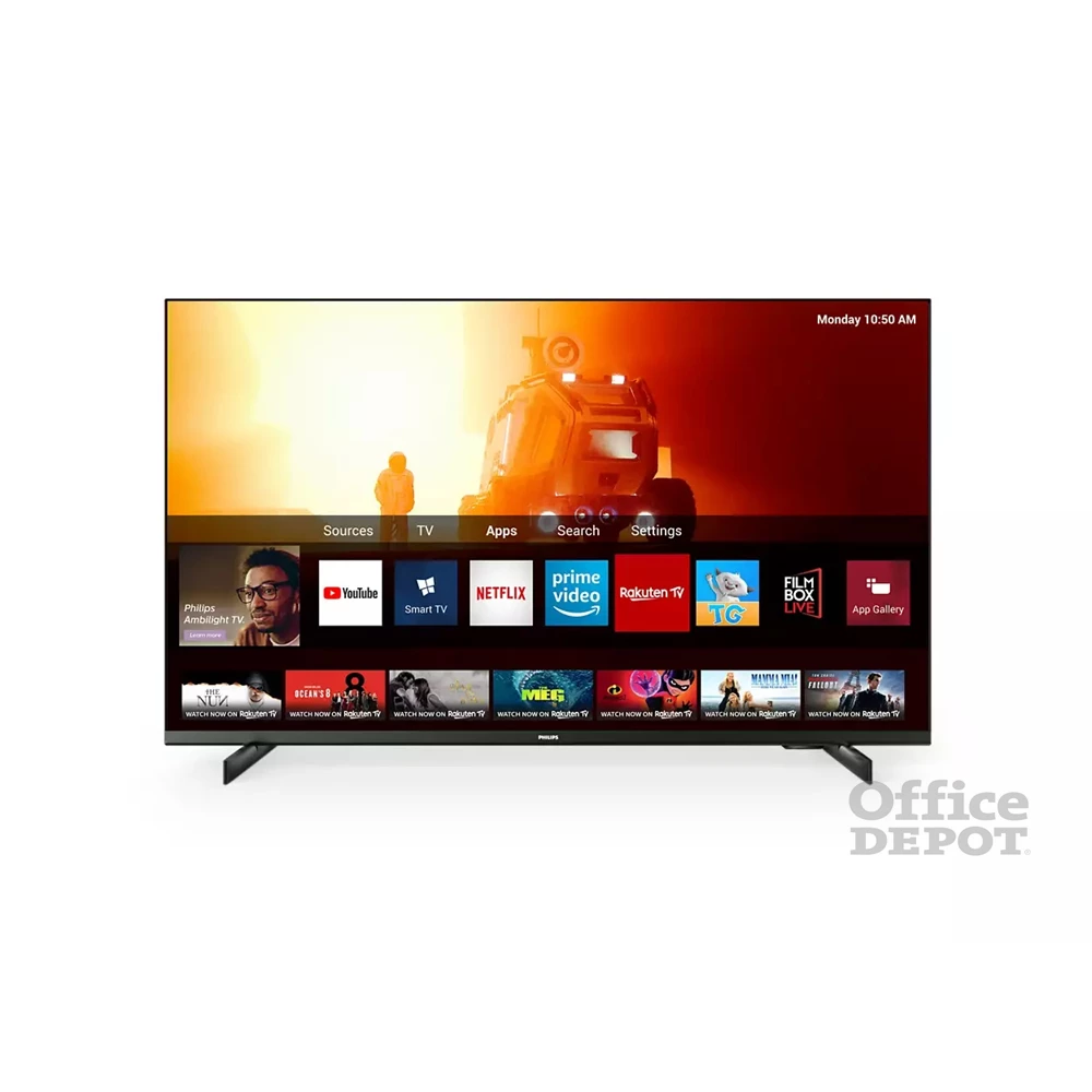 Philips 43" 43PUS7506/12 4K UHD Saphi Smart LED TV