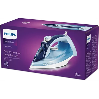 Philips DST5030/20 5000 Series kék gőzölős vasaló Philips DST5030/20 5000 Series kék gőzölős vasaló