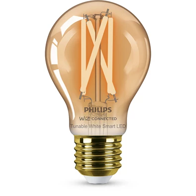 Philips 929003017421 Smart WIZ E27, 7/50W retro hideg/meleg fehér okosizzó