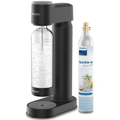 Philips ADD4901BK/10 GoZero Lite fekete szódagép Philips ADD4901BK/10 GoZero Lite fekete szódagép