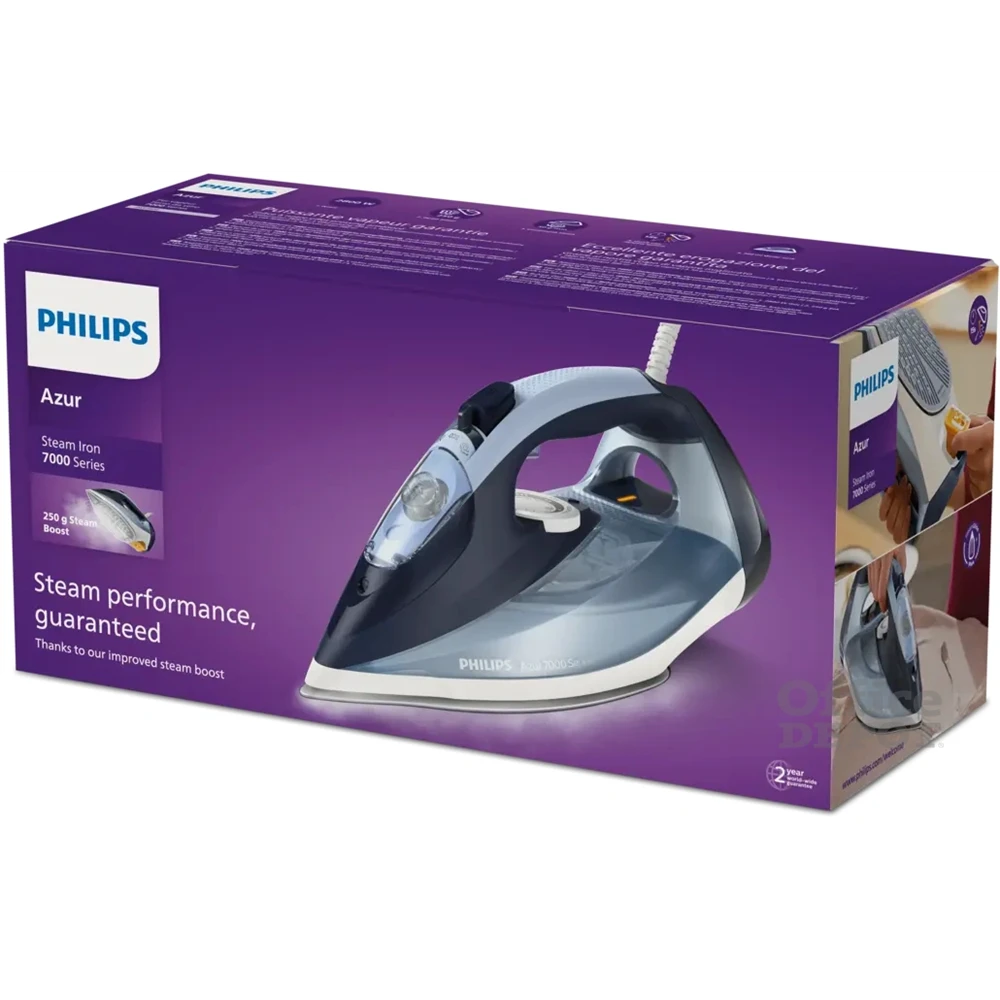 Philips DST7020/20 7000 kék gőzölős vasaló