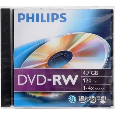 Philips DVD-RW47 4x újraírható DVD lemez Philips DVD-RW47 4x újraírható DVD lemez