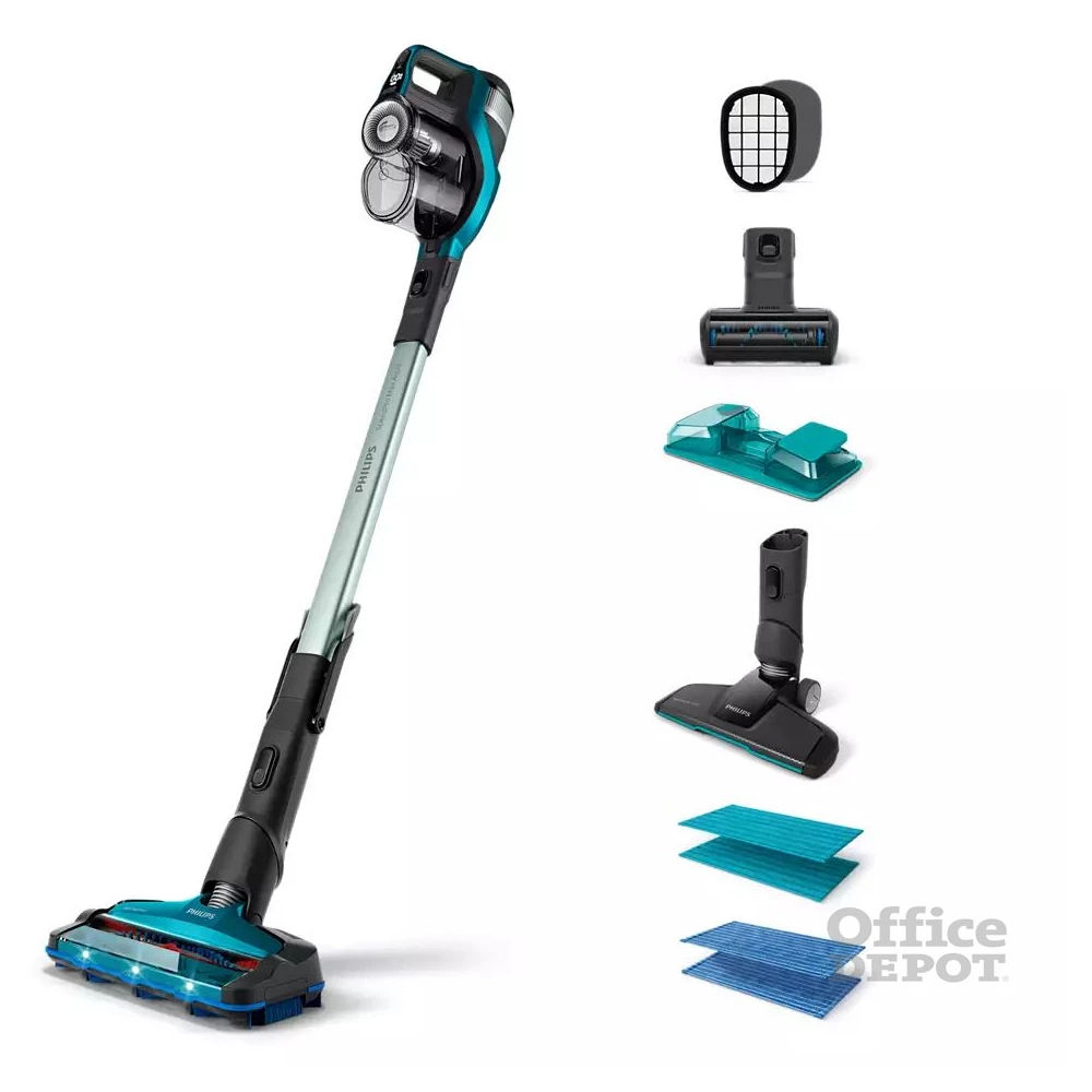 Philips FC6904/01 SpeedPro Max Aqua 25,2V vezeték nélküli porszívó, kézi porszívó és felmosó