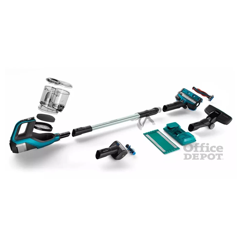 Philips FC6904/01 SpeedPro Max Aqua 25,2V vezeték nélküli porszívó, kézi porszívó és felmosó