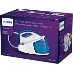 Philips GC6722/20 FastCare Compact kék-fehér gőzállomás Philips GC6722/20 FastCare Compact kék-fehér gőzállomás