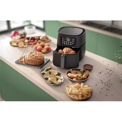 Philips HD9285/90 Airfryer 5000 XXL fekete 7,2 Lforrólevegős sütő Philips HD9285/90 Airfryer 5000 XXL fekete 7,2 Lforrólevegős sütő