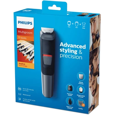 Philips MG5730/15 Series 5000 11 az 1-ben testszőrzet igazító Philips MG5730/15 Series 5000 11 az 1-ben testszőrzet igazító