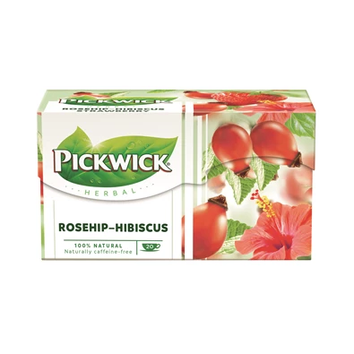 Pickwick 20x2,5g csipkebogyó-hibiszkusz tea Pickwick 20x2,5g csipkebogyó-hibiszkusz tea