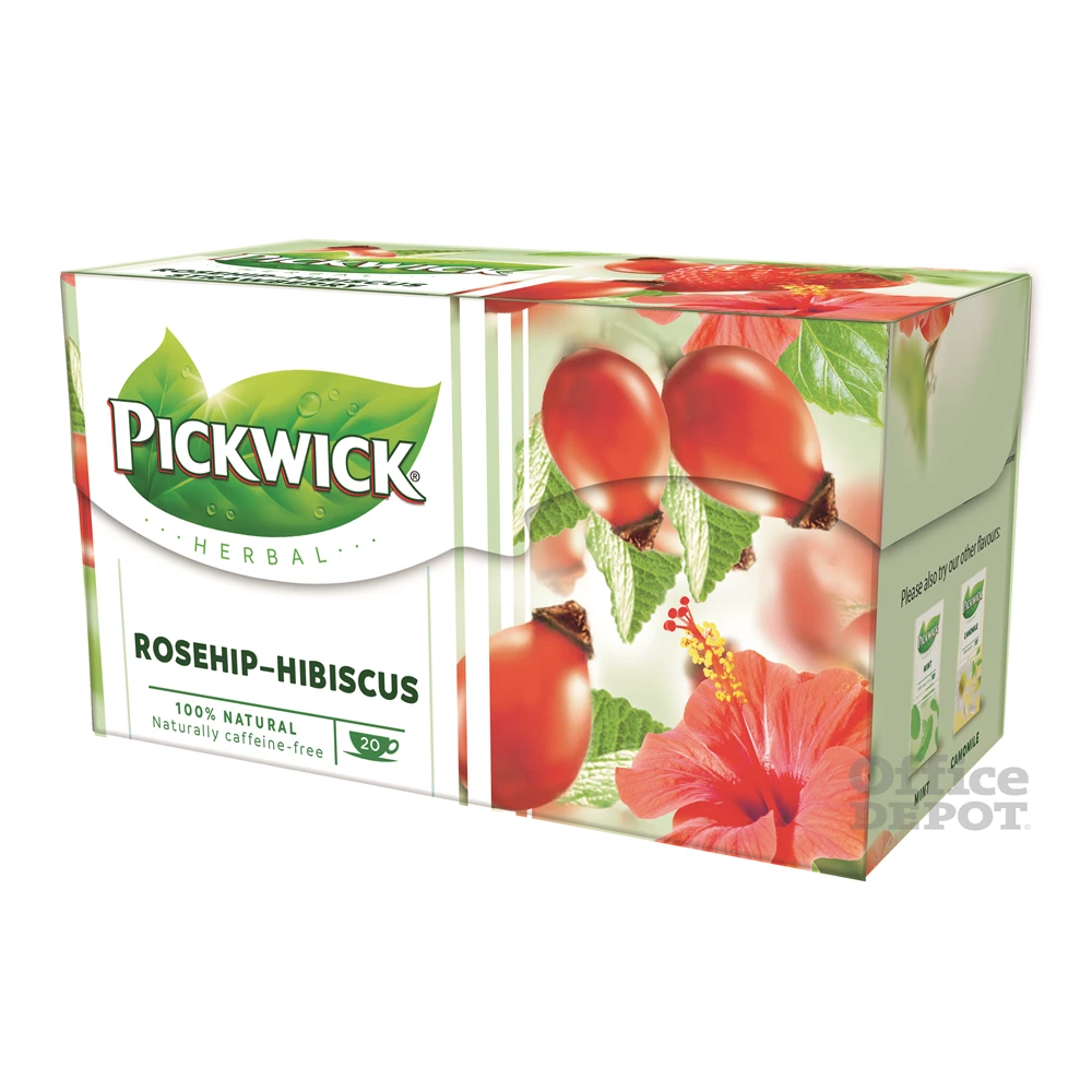 Pickwick 20x2,5g csipkebogyó-hibiszkusz tea