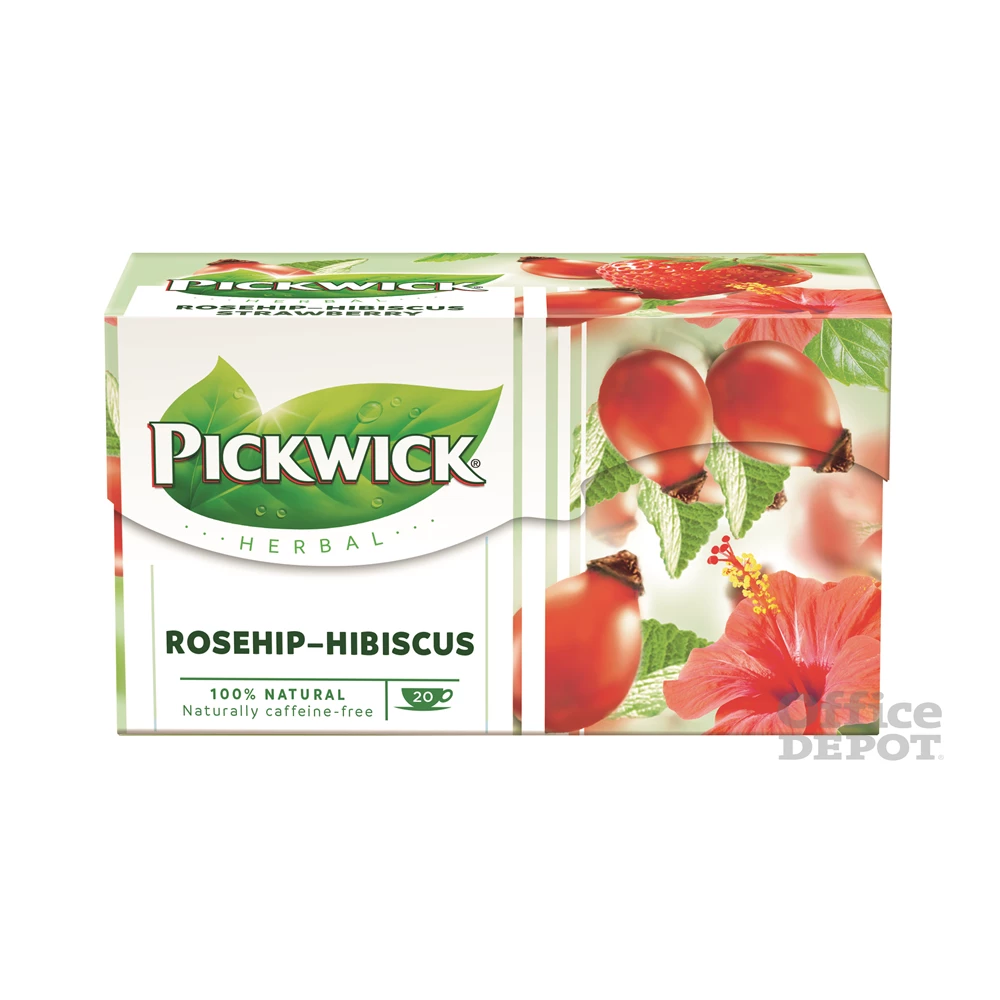 Pickwick 20x2,5g csipkebogyó-hibiszkusz tea