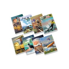 Pigna Dream Sport A4 tűzött 42 lapos kockás füzet