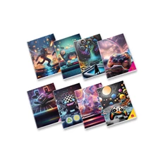 Pigna Electronic Games A4 tűzött 42 lapos vonalas füzet