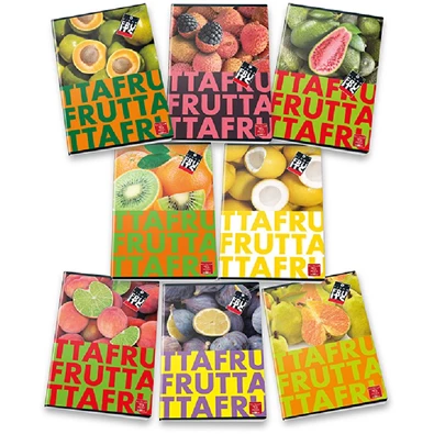 Pigna Fruits A4 tűzött 42lapos sima füzet Pigna Fruits A4 tűzött 42lapos sima füzet