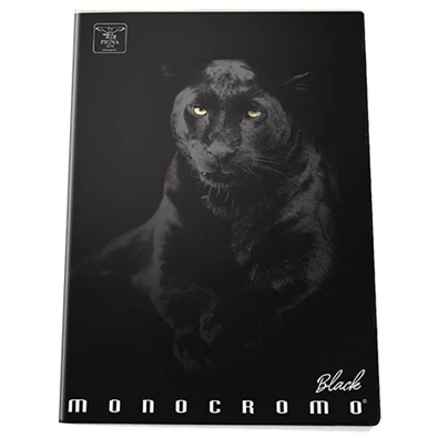 Pigna Moncromo Black Panther A5 vonalas notesz Pigna Moncromo Black Panther A5 vonalas notesz