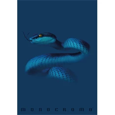 Pigna Monocromo Blue A4 tűzött 38 lapos kockás füzet Pigna Monocromo Blue A4 tűzött 38 lapos kockás füzet