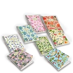 Pigna NatureFlowers A4 120lapos kockás spirálfüzet Pigna NatureFlowers A4 120lapos kockás spirálfüzet