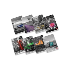 Pigna Touch of Color A4 tűzött 42 lapos kockás füzet