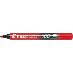 Pilot 100 gömb hegyű piros alkoholos filc Pilot 100 gömb hegyű piros alkoholos filc