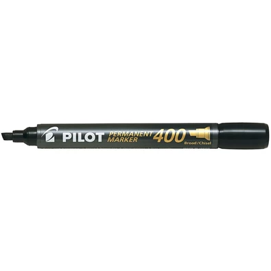 Pilot 400 vágott hegyű fekete alkoholos filc Pilot 400 vágott hegyű fekete alkoholos filc