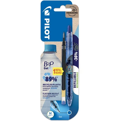 Pilot BeGreen B2P kék zseléstoll + betét Pilot BeGreen B2P kék zseléstoll + betét