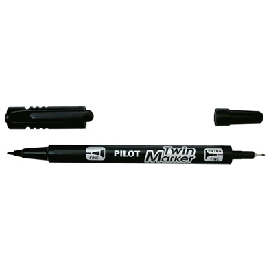 Pilot BeGreen Twin fekete marker Pilot BeGreen Twin fekete marker