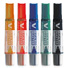 Pilot BeGreen V-Board Master 5 db-os táblamarker készlet Pilot BeGreen V-Board Master 5 db-os táblamarker készlet