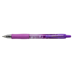 Pilot Bubble G2 2025 0,7 mm lila rollerirón kék tintával
