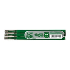 Pilot Frixion Point 0,5mm 3db-os zöld rollertoll betét Pilot Frixion Point 0,5mm 3db-os zöld rollertoll betét