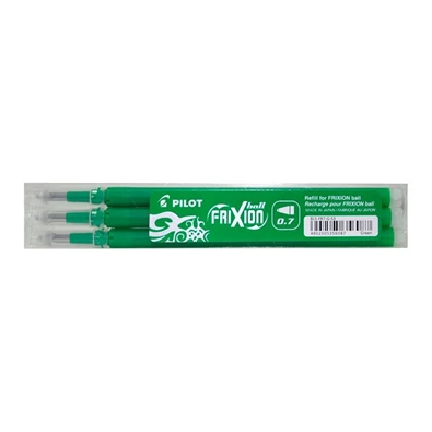 Pilot Frixion 3db-os zöld rollertoll betét Pilot Frixion 3db-os zöld rollertoll betét