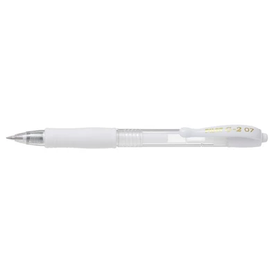 Pilot G2 0,7mm zselés fehér rollerirón Pilot G2 0,7mm zselés fehér rollerirón