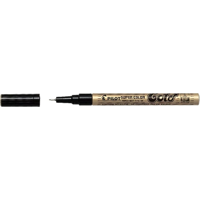 Pilot Super Color EF arany permanent marker Pilot Super Color EF arany permanent marker