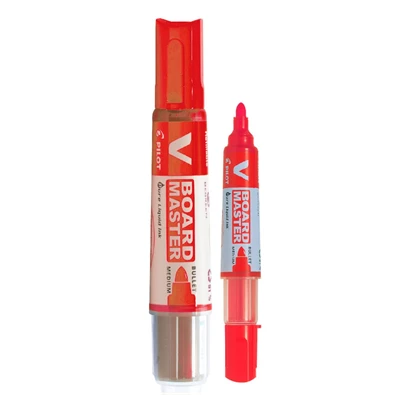Pilot BeGreen V-Board Master piros táblamarker Pilot BeGreen V-Board Master piros táblamarker