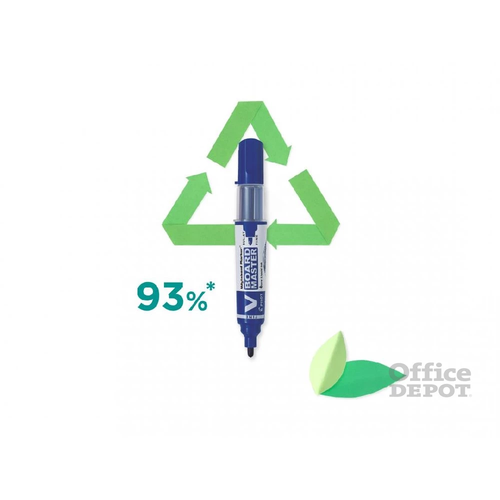 Pilot BeGreen V-Board Master fekete táblamarker