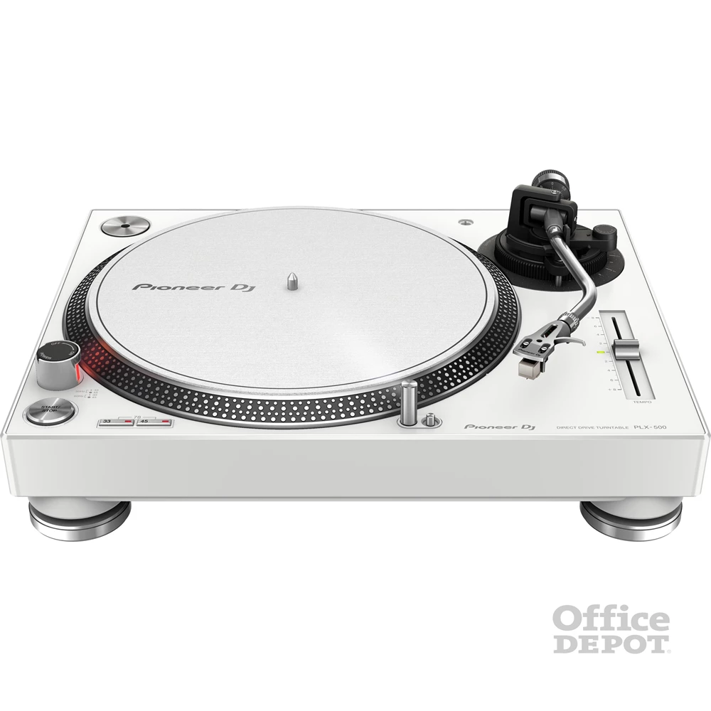 Pioneer DJ PLX-500-W fehér lemezjátszó