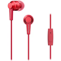 Pioneer SE-C3T-R mikrofonos piros fülhallgató Pioneer SE-C3T-R mikrofonos piros fülhallgató