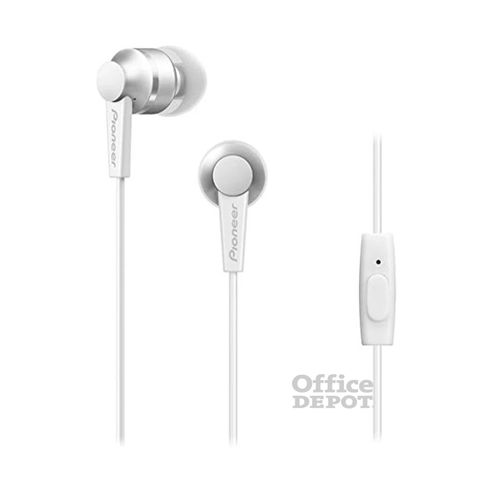 Pioneer SE-C3T-W mikrofonos fehér fülhallgató