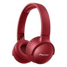 Pioneer SE-S6BN-R Bluetooth zajszűrős piros fejhallgató Pioneer SE-S6BN-R Bluetooth zajszűrős piros fejhallgató