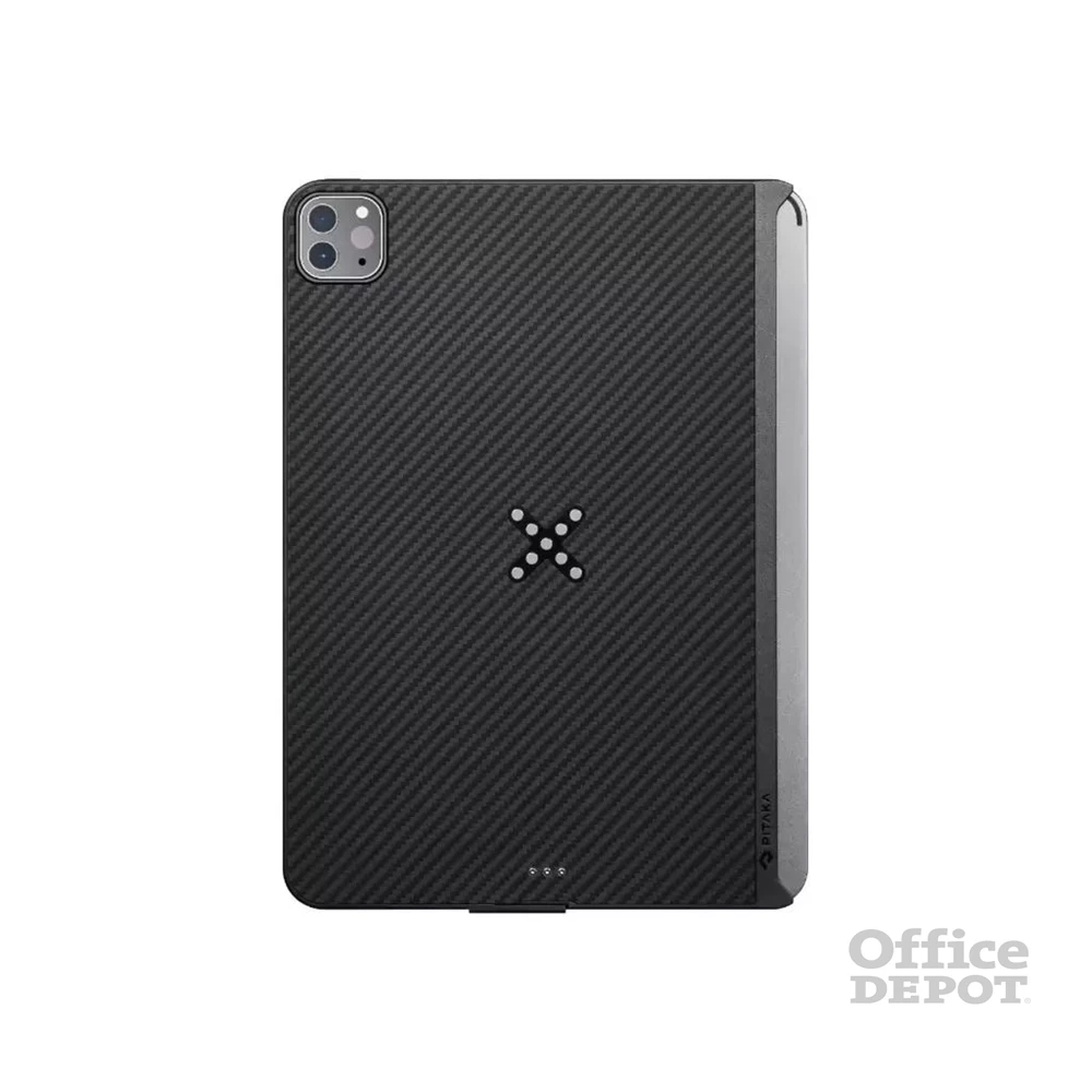 Pitaka 128003 iPad Pro 12,9" (2022) fekete oldalra nyíló tok