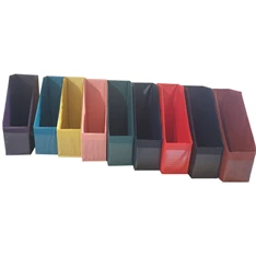 Plastweld 9,5 cm PVC sárga iratpapucs