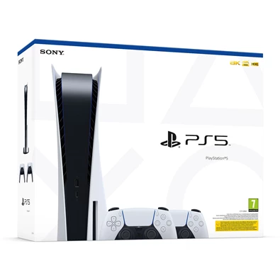 PlayStation®5 825GB játékkonzol + 2db DualSense™ vezeték nélküli kontroller PlayStation®5 825GB játékkonzol + 2db DualSense™ vezeték nélküli kontroller
