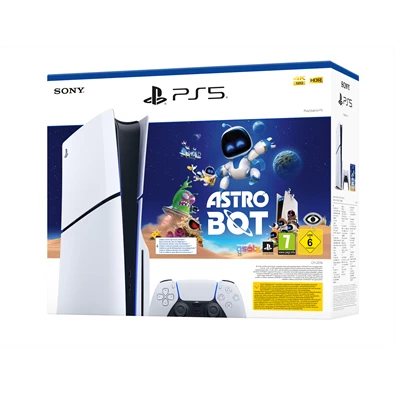 PlayStation®5 (slim) lemezes 1TB Astro Bot Bundle játékkonzol csomag