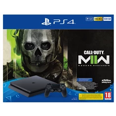 PlayStation 4 Slim 500GB fekete konzol + Call of Duty Modern Warfare 2 PlayStation 4 Slim 500GB fekete konzol + Call of Duty Modern Warfare 2